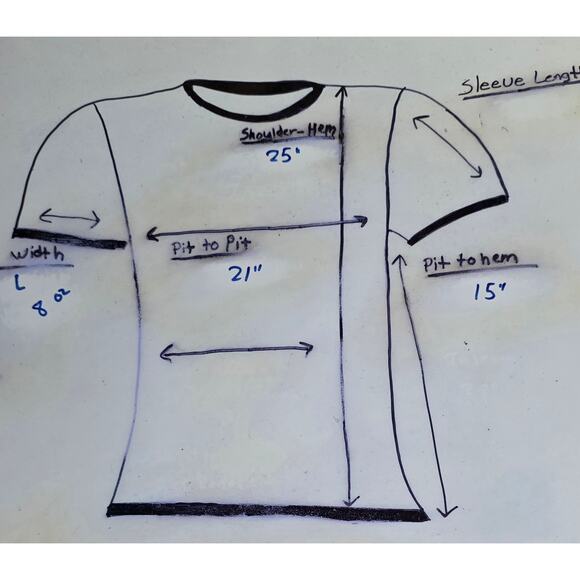 BUC-EES Peace Love & Mardi Gras Tie Dye Double Sided T-Shirt Sz L - Picture 5 of 5